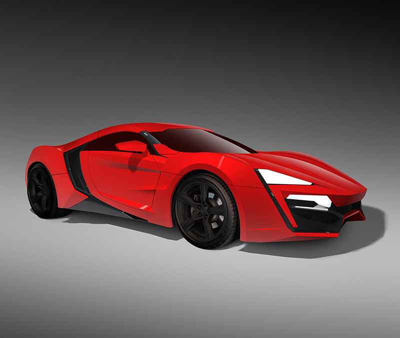 Sports Car Render